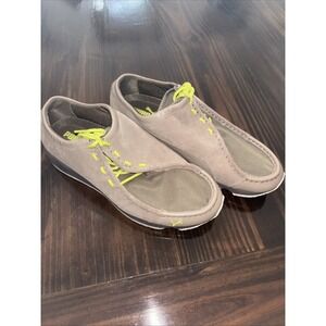 Puma Brown Suede asymmetrical Lace Up Moccasin City Snoop Sneakers rare Men Sz 7